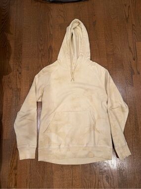 Our Legacy Washed Cream Hooded Pullover
